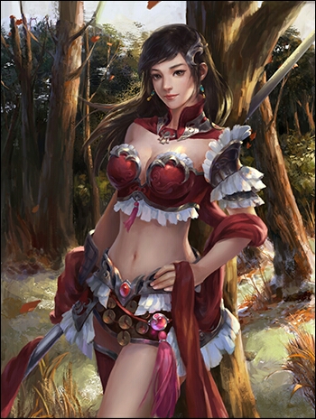 三国杀美女张星彩鲍三娘