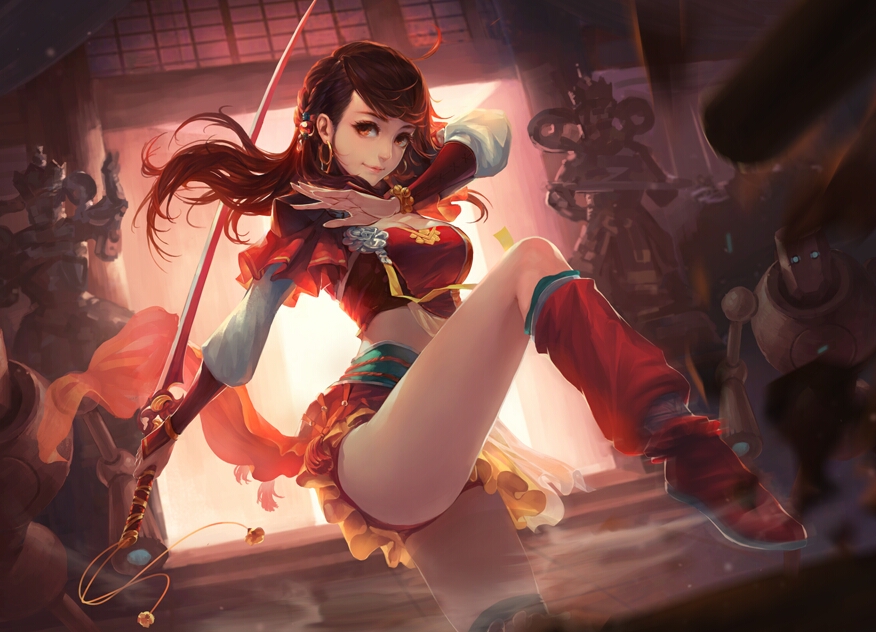 三国杀美女张星彩鲍三娘