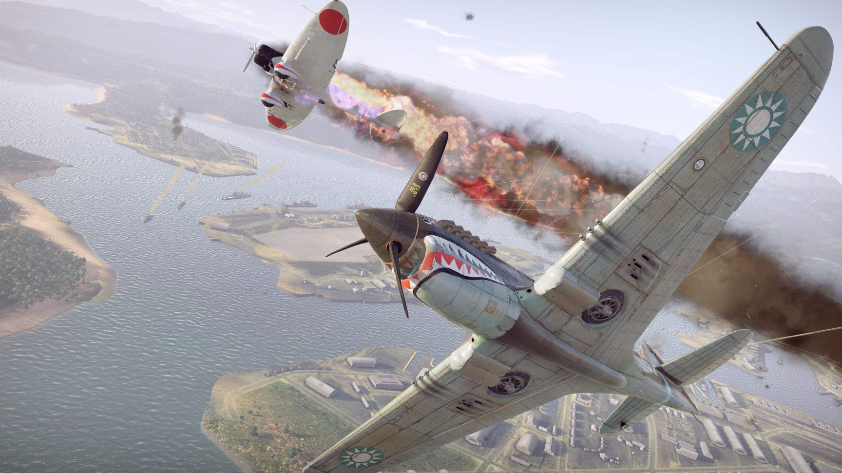 【浴血长空】p-40战斗机【1】