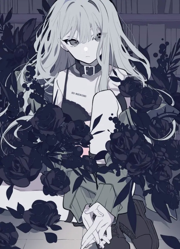 画风好看的动漫少女