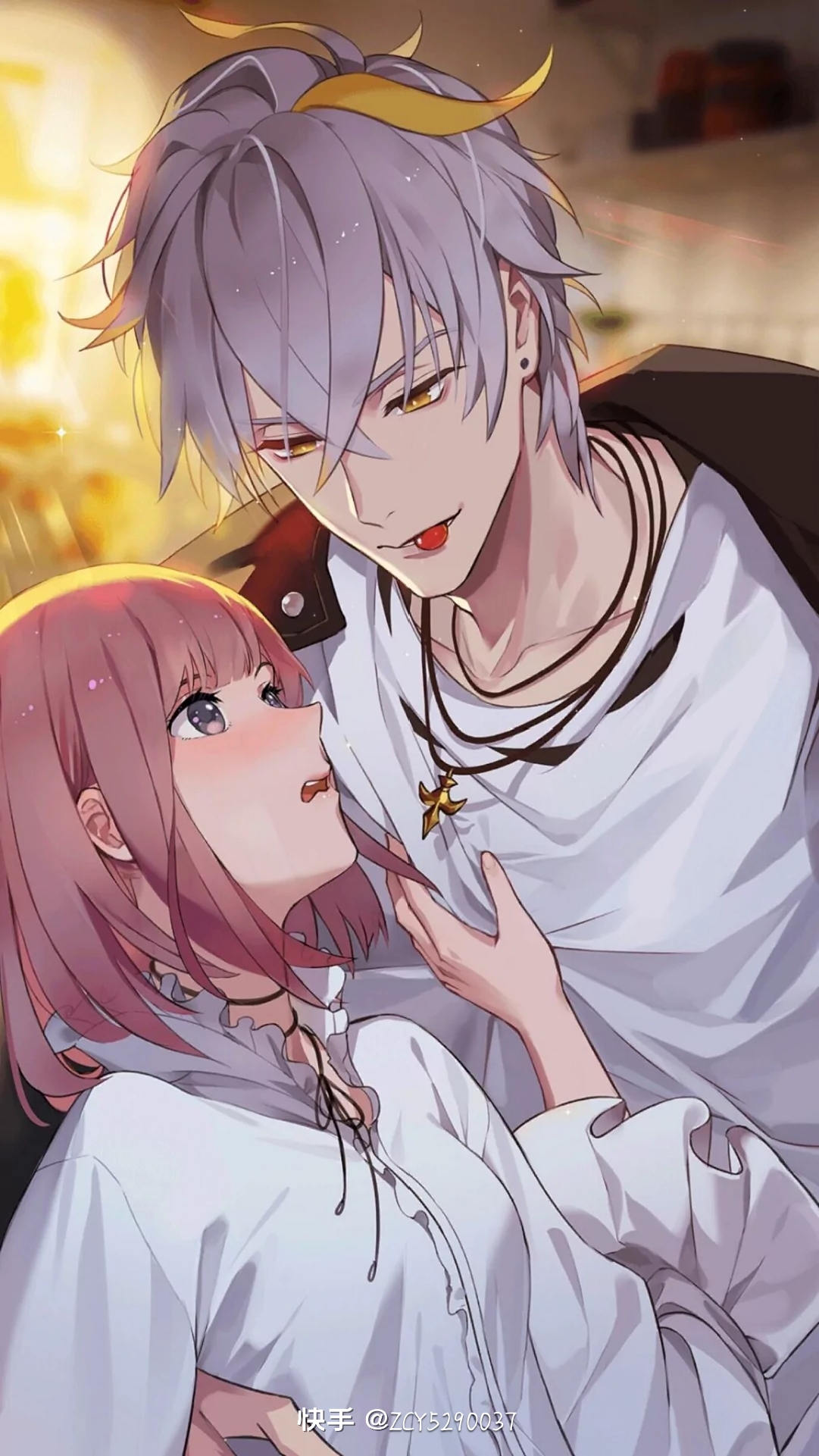 我醋啦这绝美的爱情据说游戏漫画都有叫梦间天鹅座图片为快手收集的侵