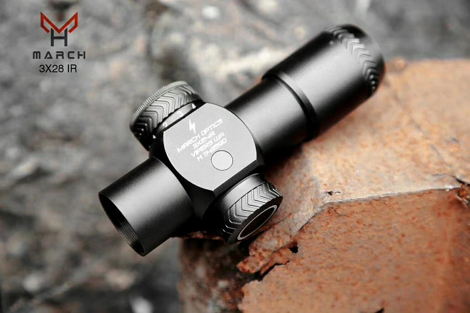 一个13cm的水弹瞄准镜3*28,定倍,真的太短啦2020-9-27up主追猎者光学