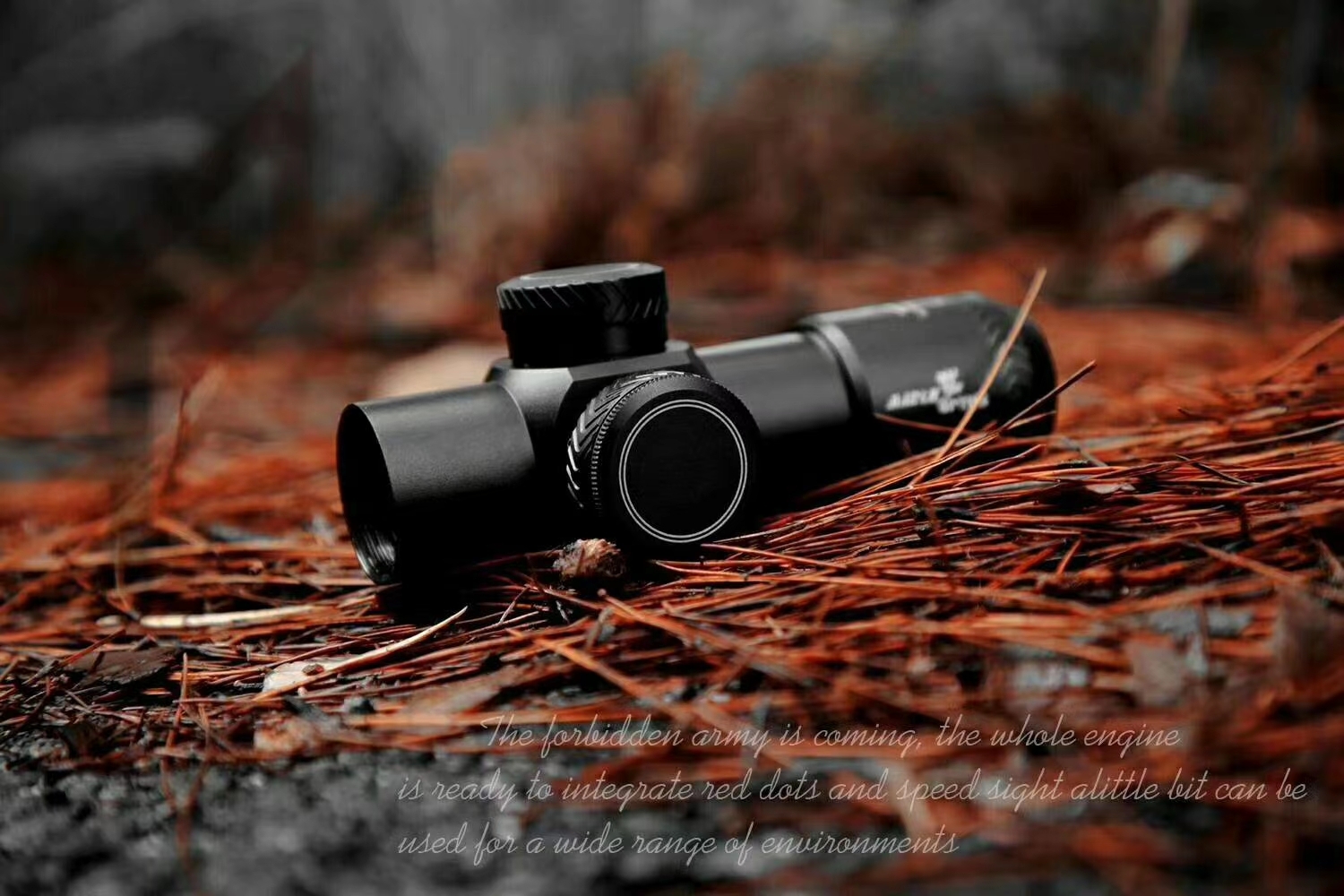 一个13cm的水弹瞄准镜3*28,定倍,真的太短啦2020-9-27up主追猎者光学