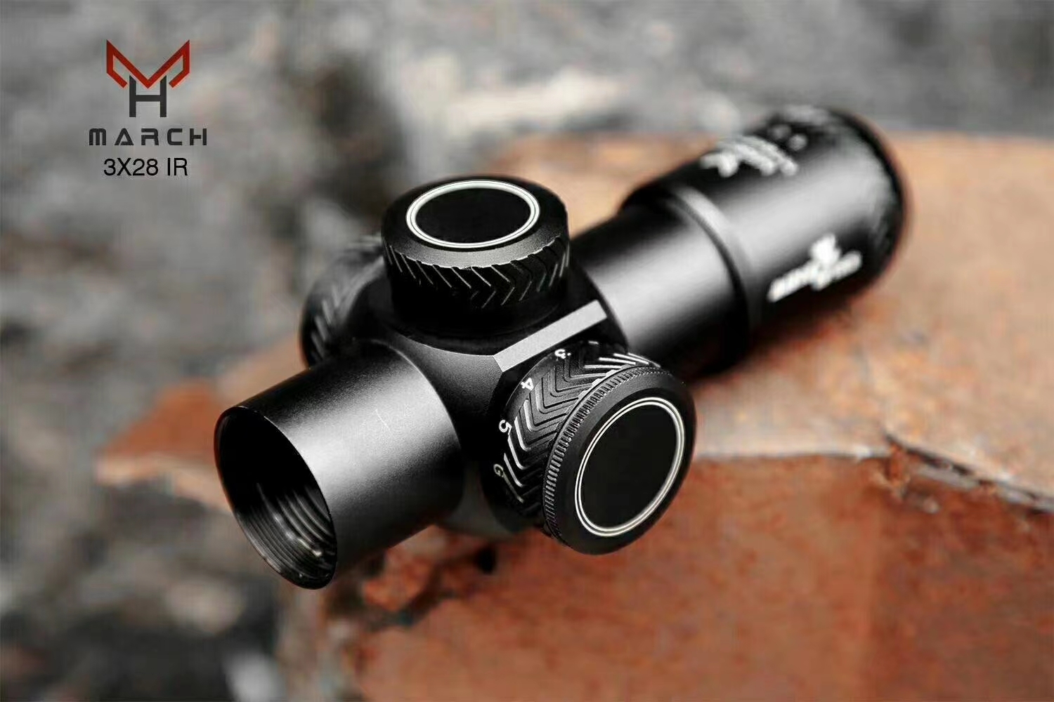 一个13cm的水弹瞄准镜3*28,定倍,真的太短啦2020-9-27up主追猎者光学