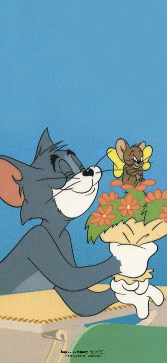 猫和老鼠全面屏壁纸