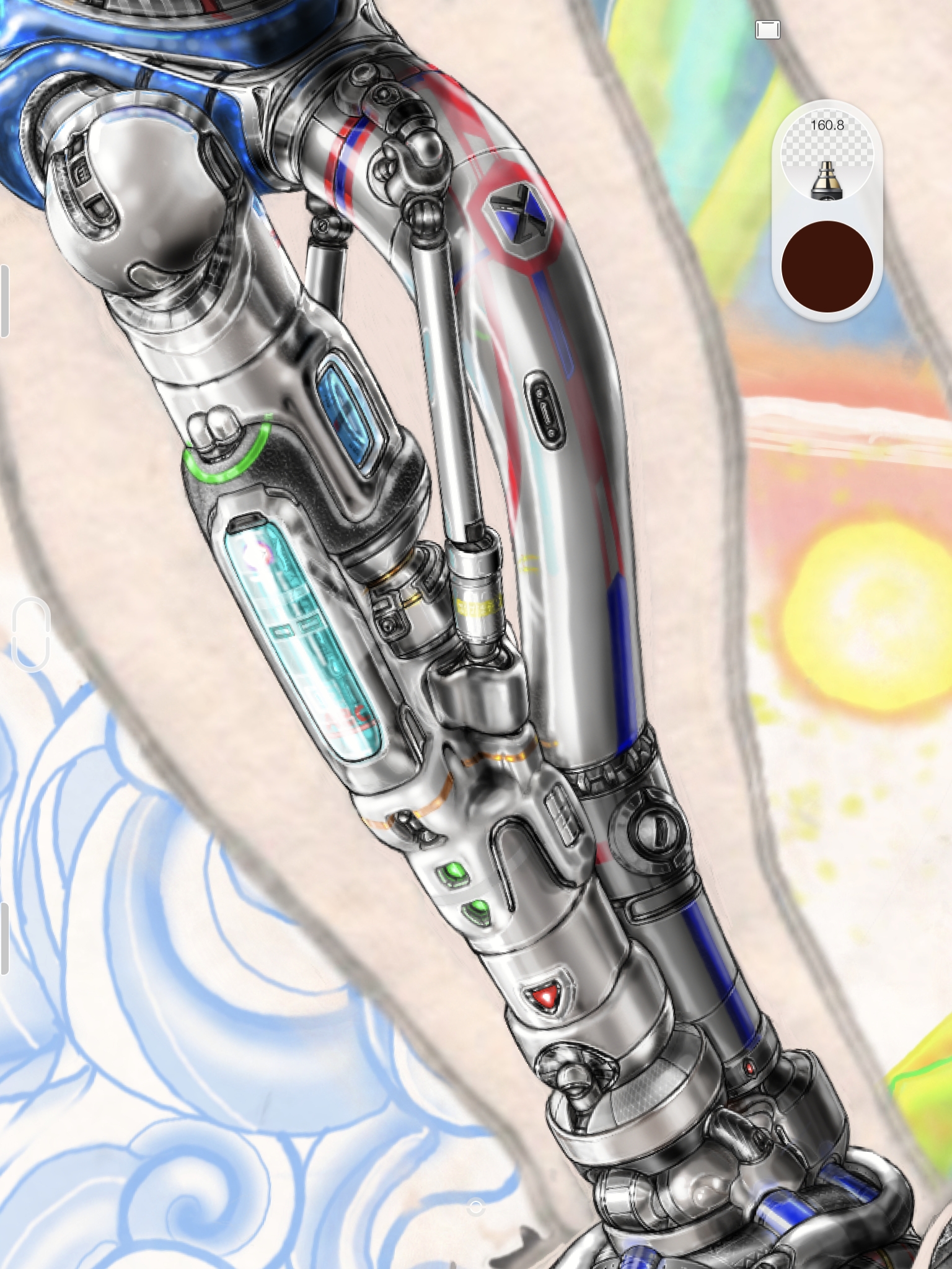 机械手臂吧虽不好看但提些意见新人呀