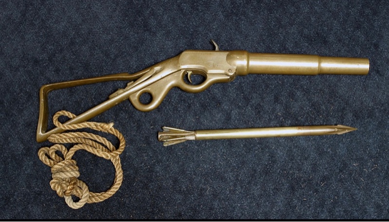 爆炸鱼叉枪皮尔斯艾格斯抵肩枪