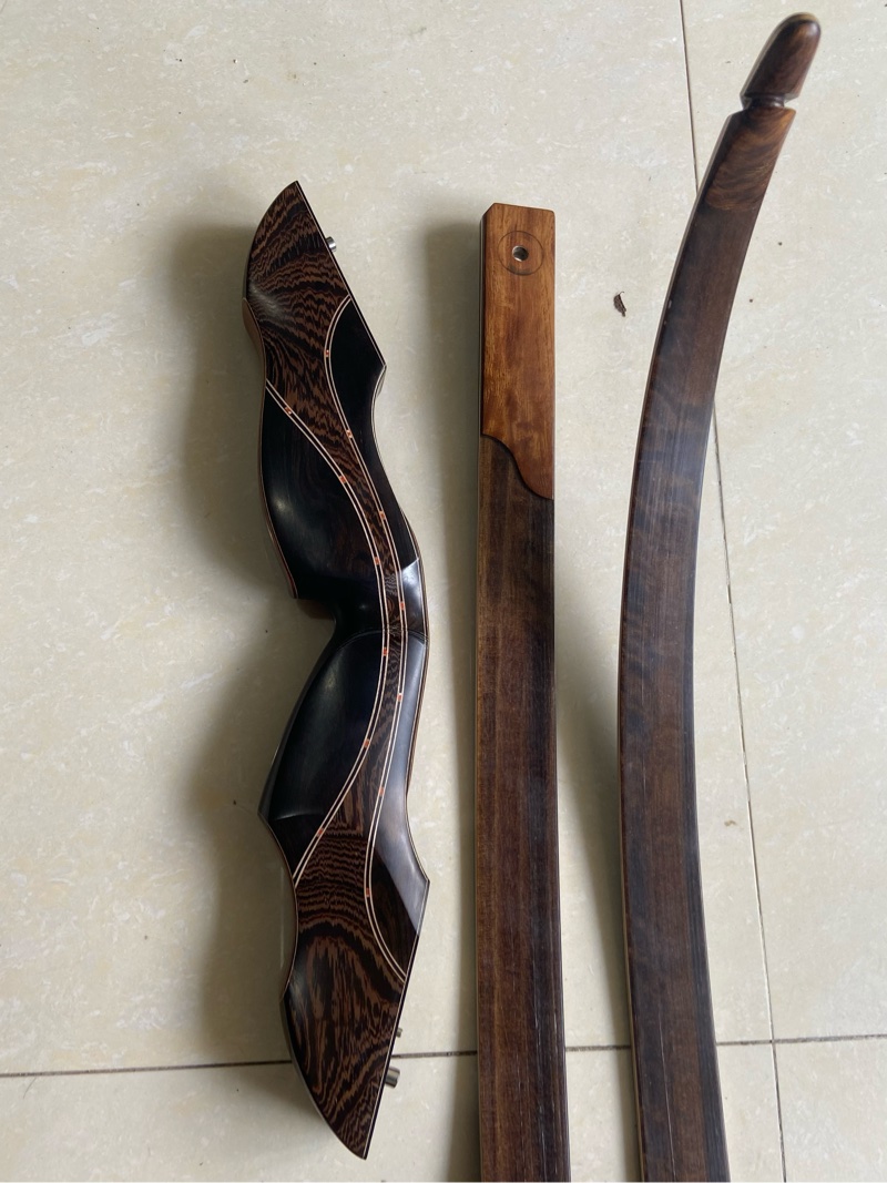 手工贴制作一把美式猎弓