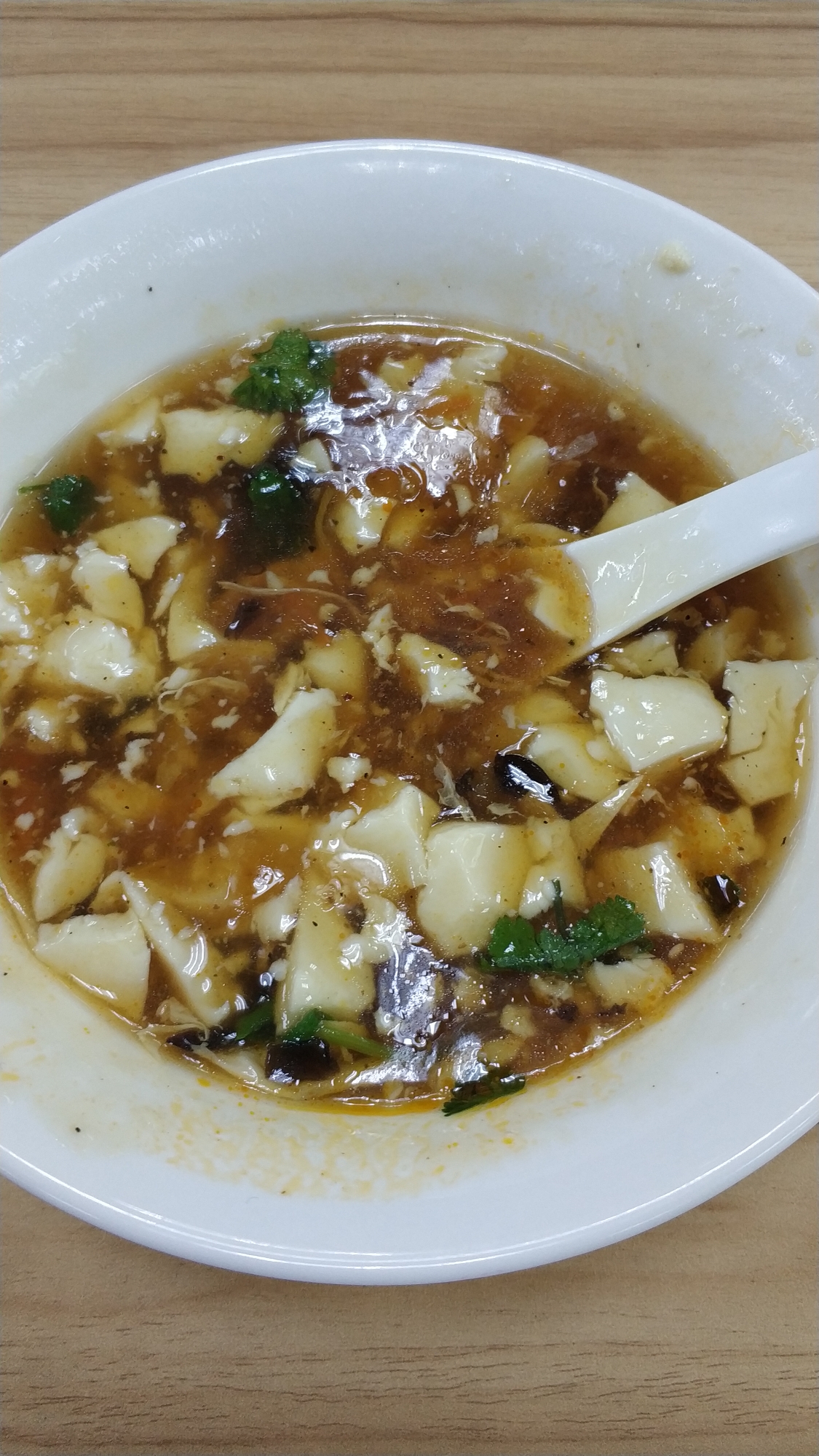 还有豆腐脑胡辣汤混着喝的嘛