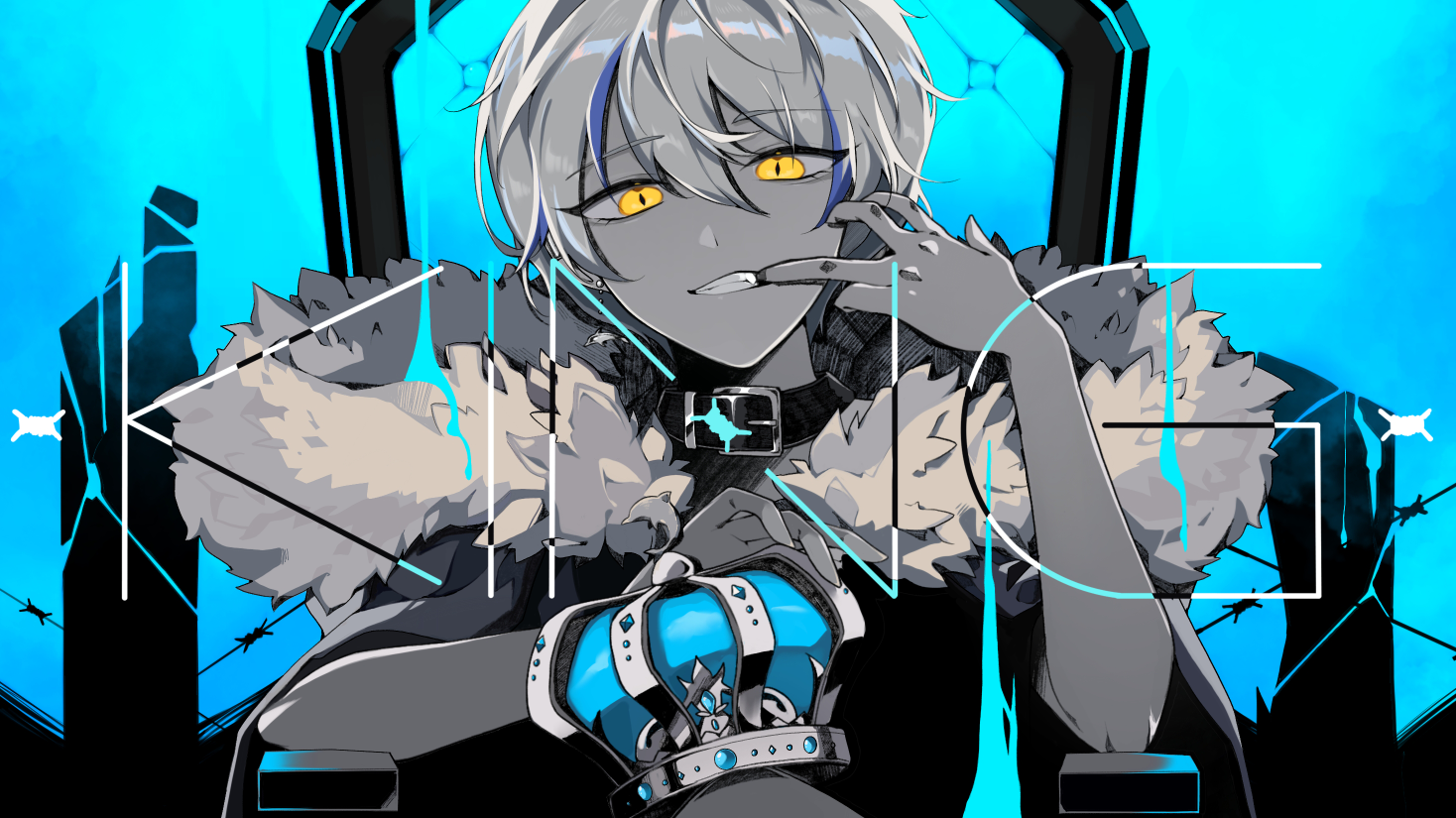 【pv付/翻唱】king—异世界水星少年帅气翻唱日语歌曲