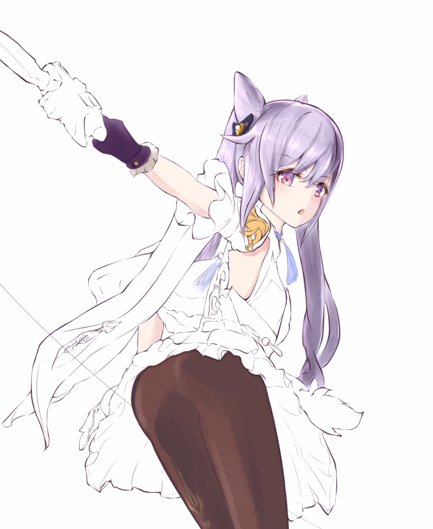 画师修炼原神p斜剑法至第二阶段