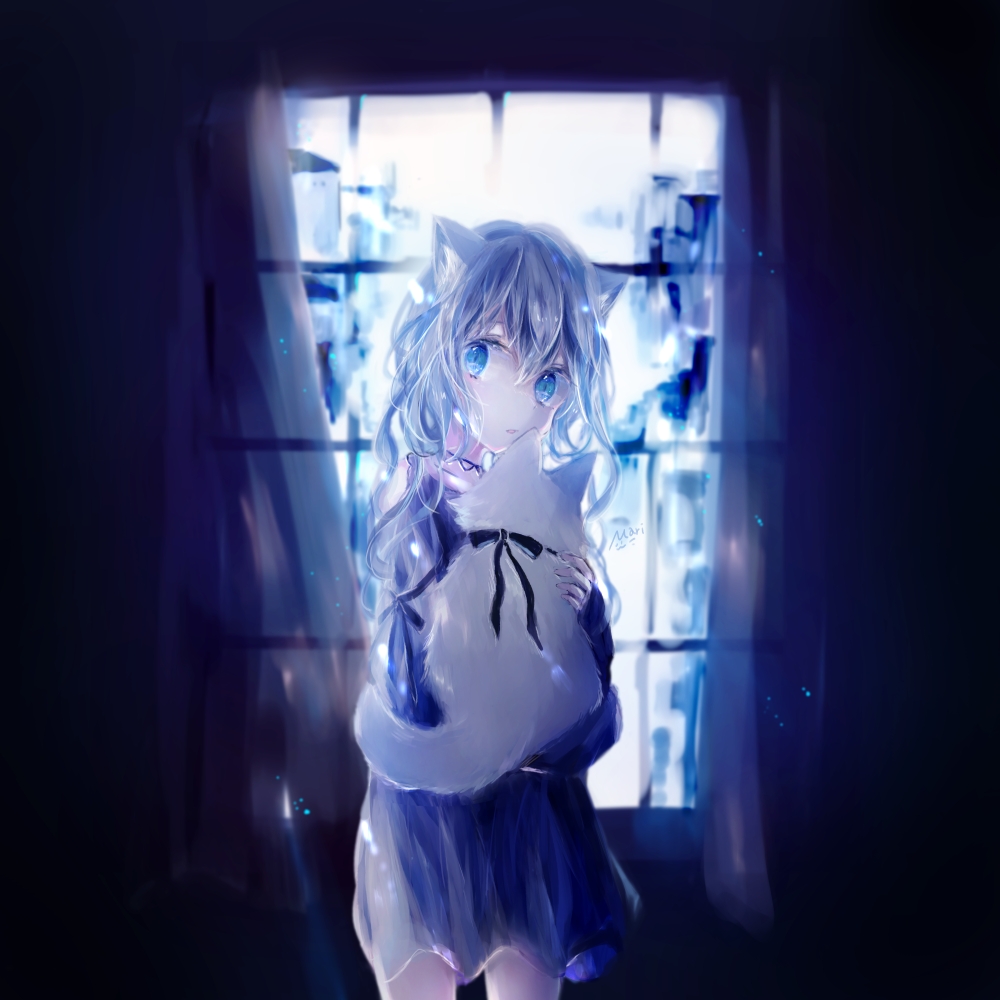 【pixiv精选】画师:小猫まり  ( neko系列ΦωΦ)