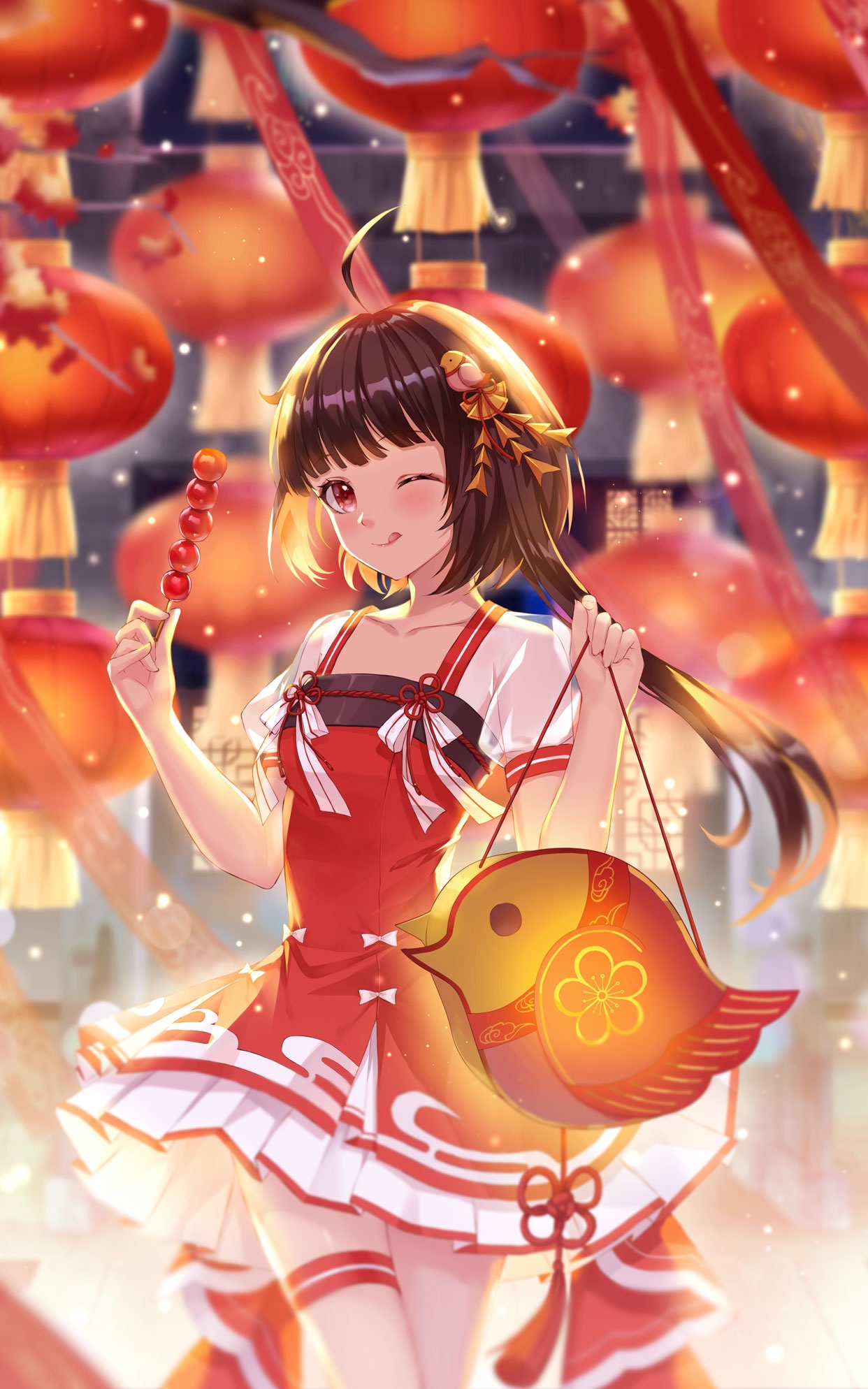 泠鸢yousa登门喜鹊美图壁纸