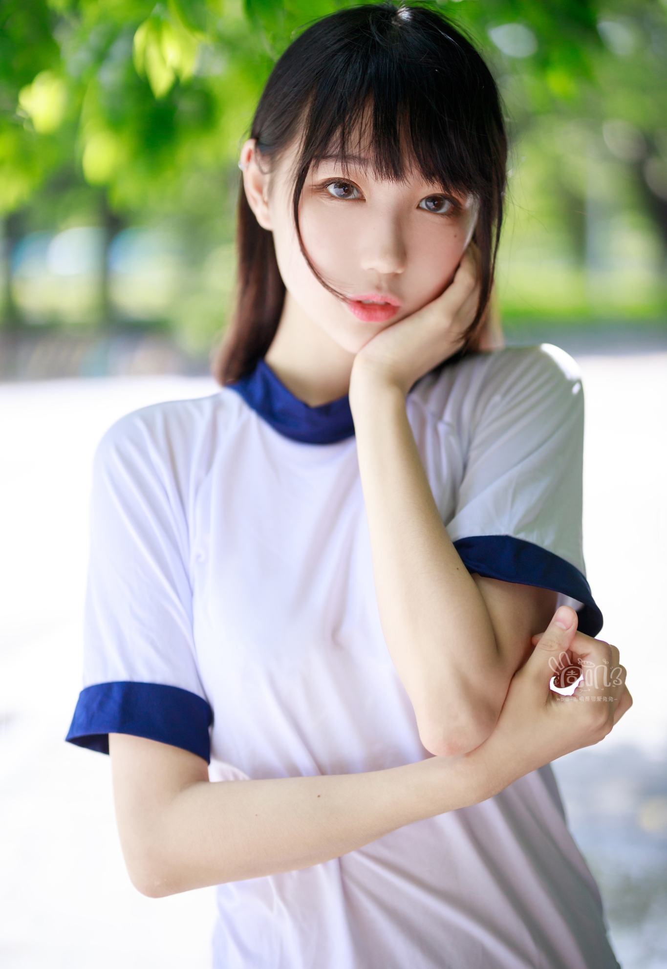 日式女校园运动服的诱惑真的有点高