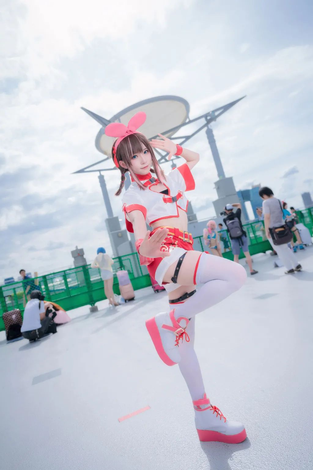 虚拟主播绊爱爱酱cosplay