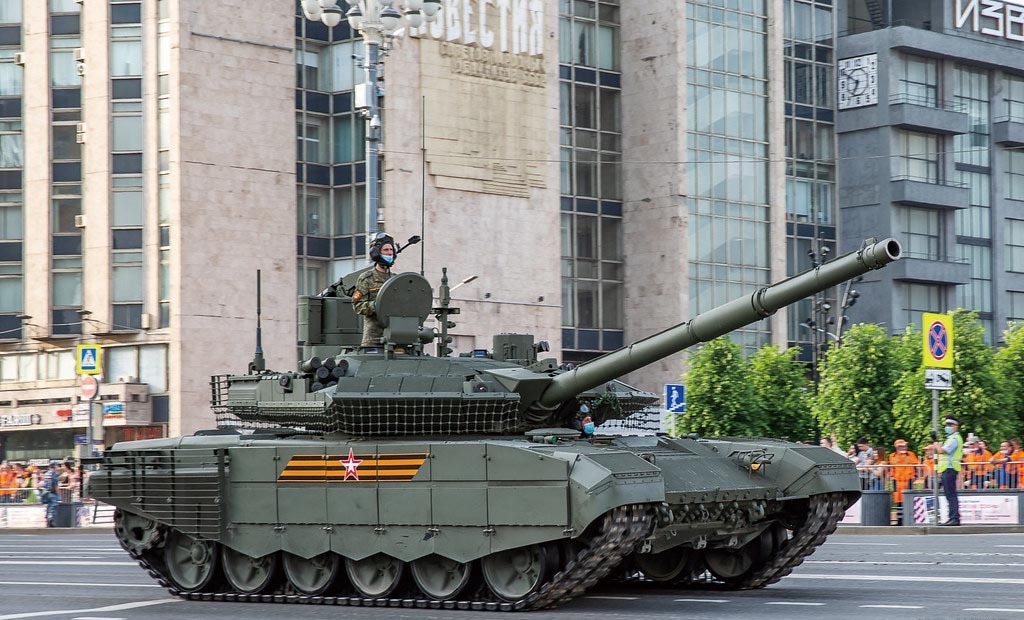 俄罗斯t90m主战坦克