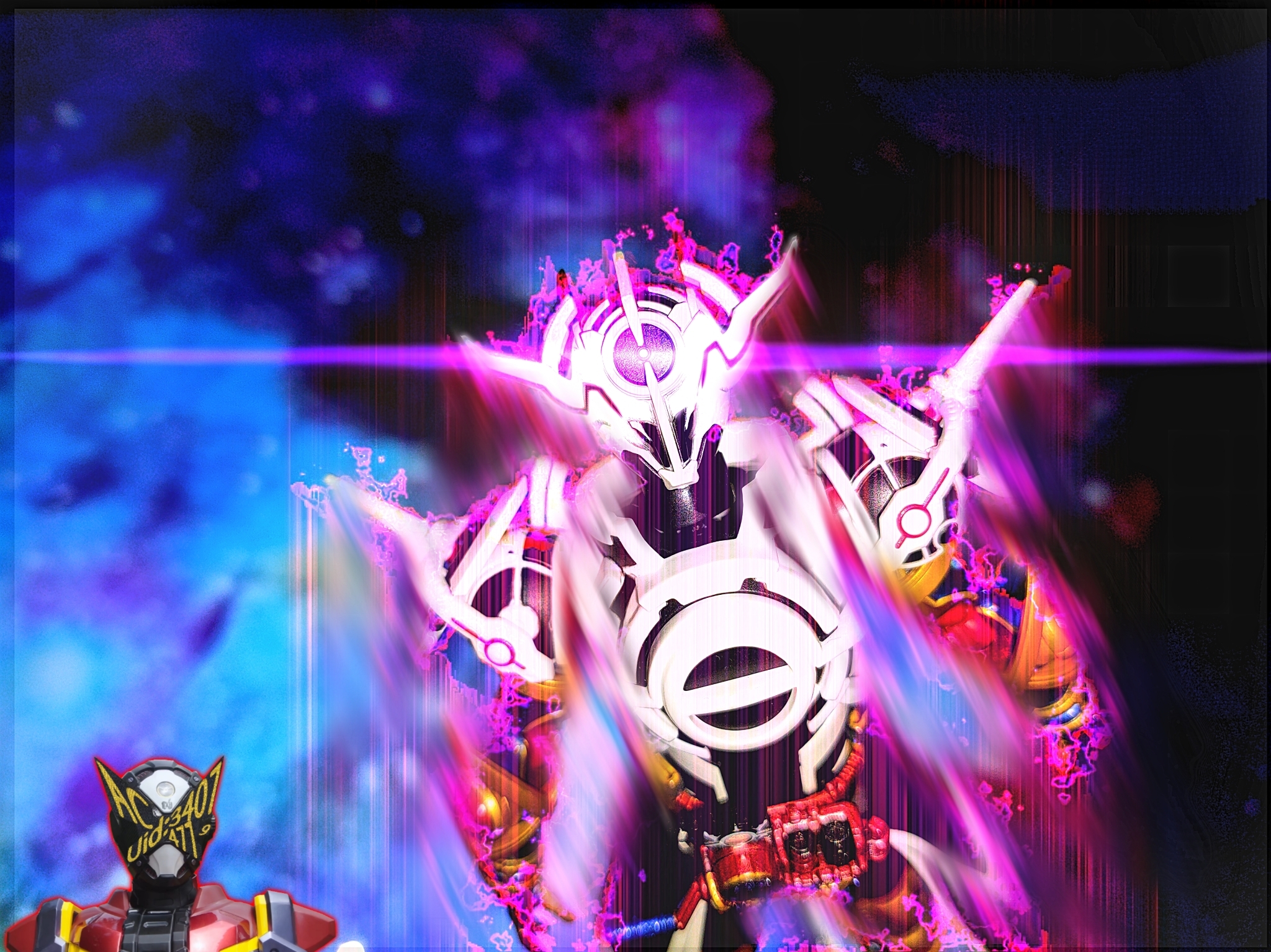 高画质ps已压制高端可动系列shf假面骑士evol黑洞形态blackholeps欣赏