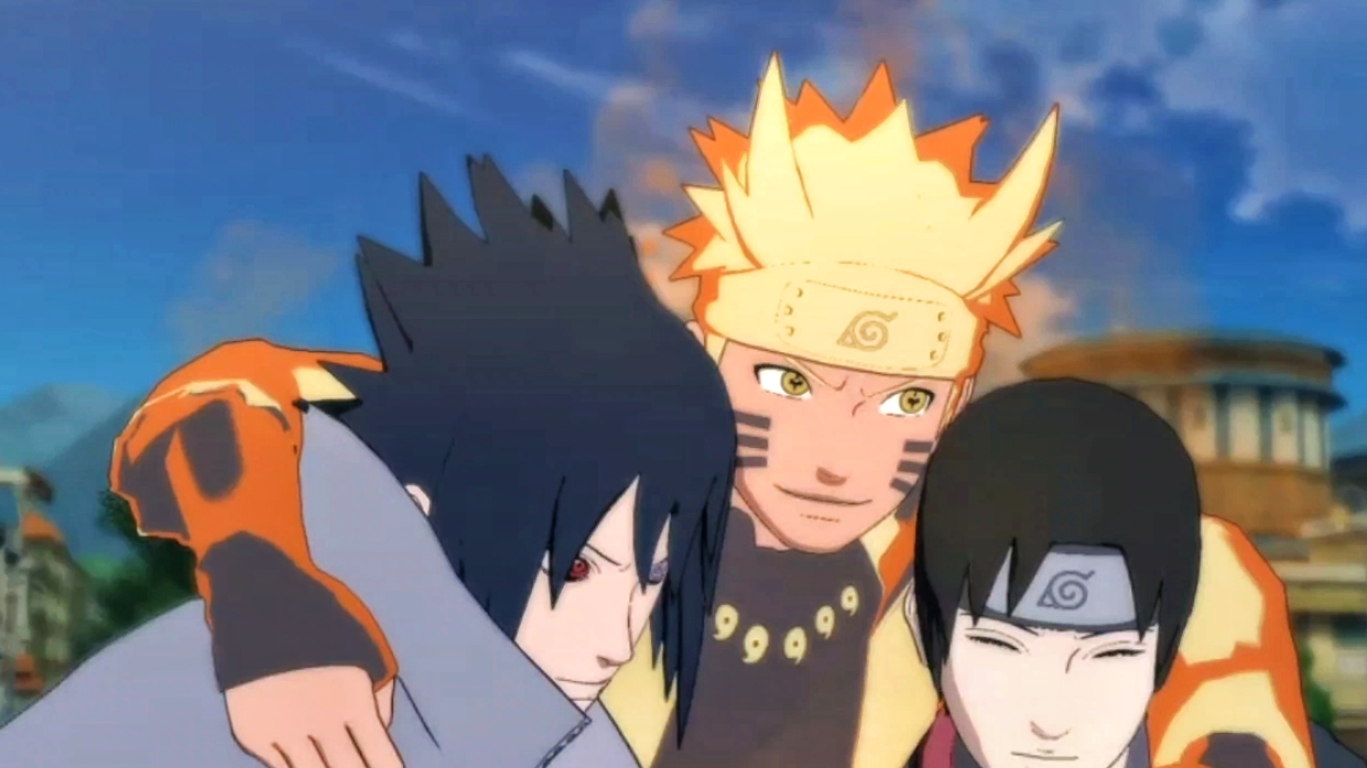 《火影忍者究极风暴4》鸣人 佐助 佐井技能展示