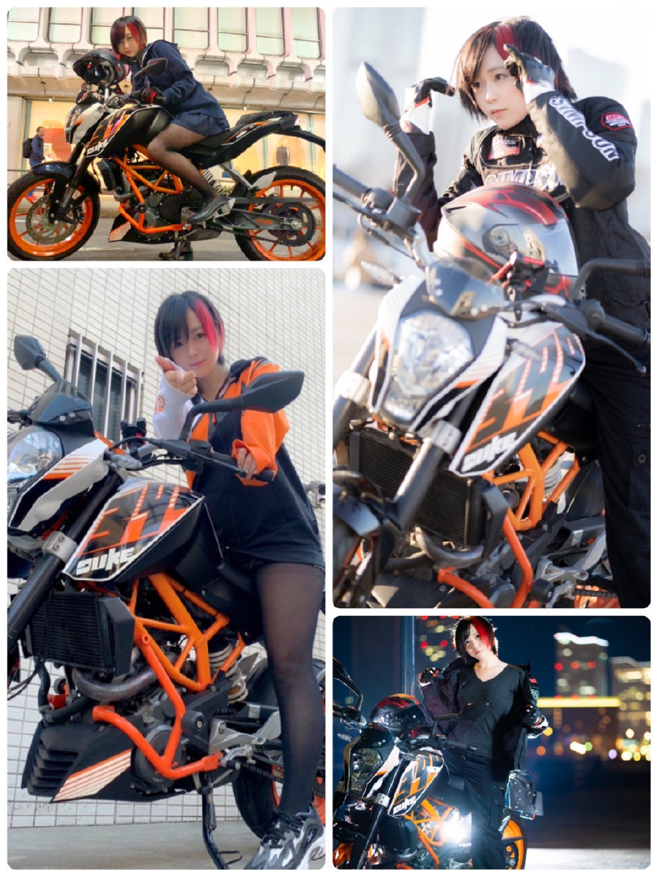 真实美少女与机车 本田小狼与我 声优 夜道雪