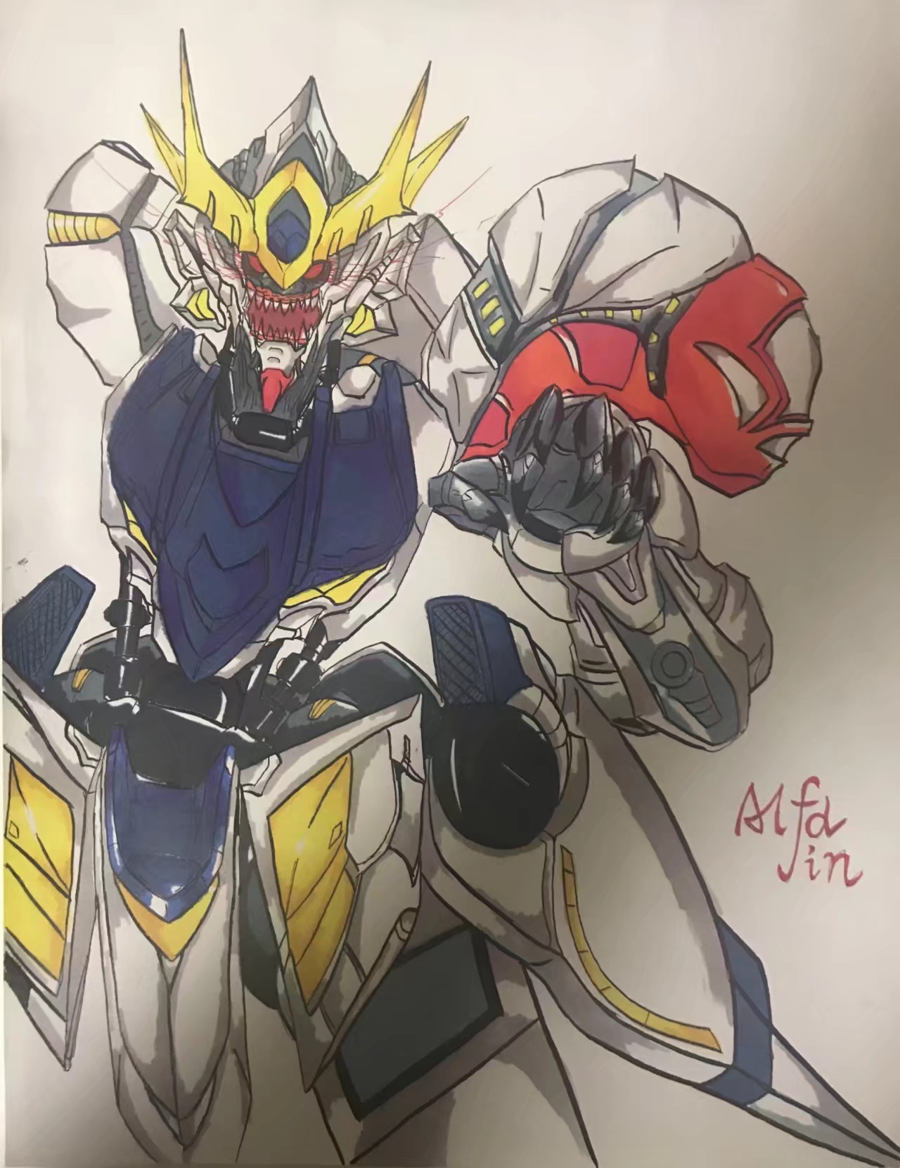 机娘巴巴托斯高达帝王形态