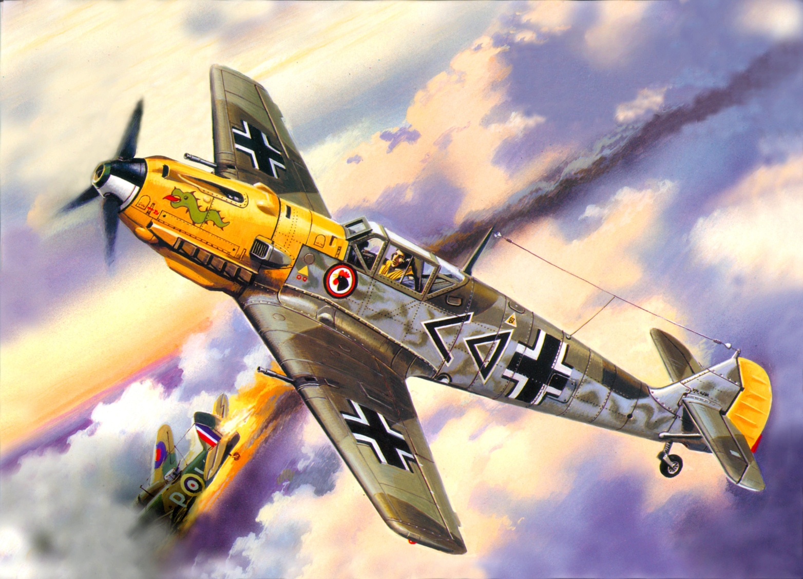 bf109战斗机美图收录