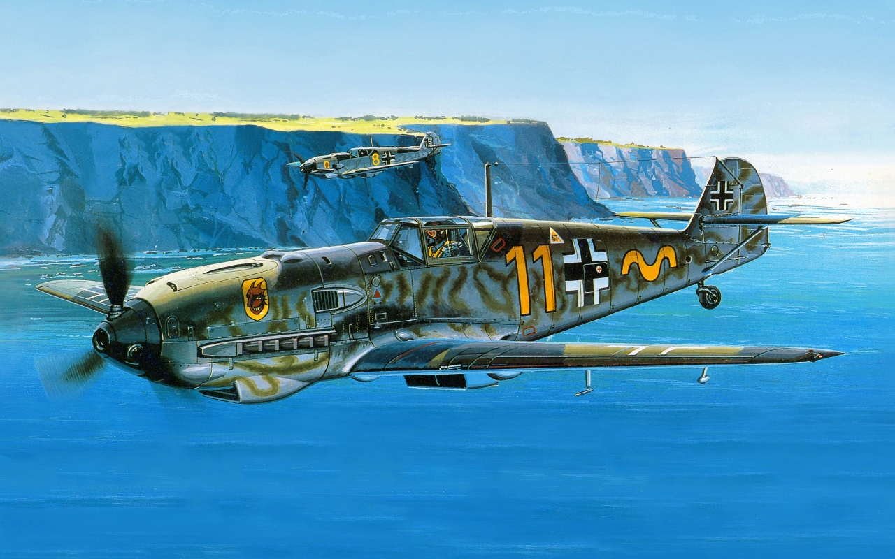 bf109战斗机美图收录