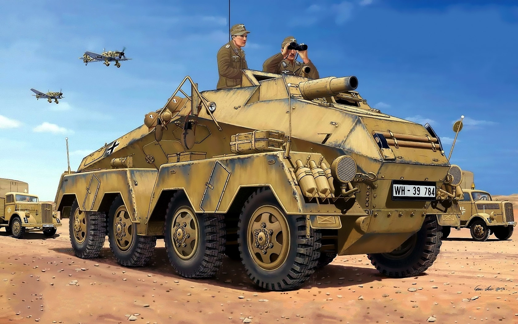 二战各型战车彩图大收录