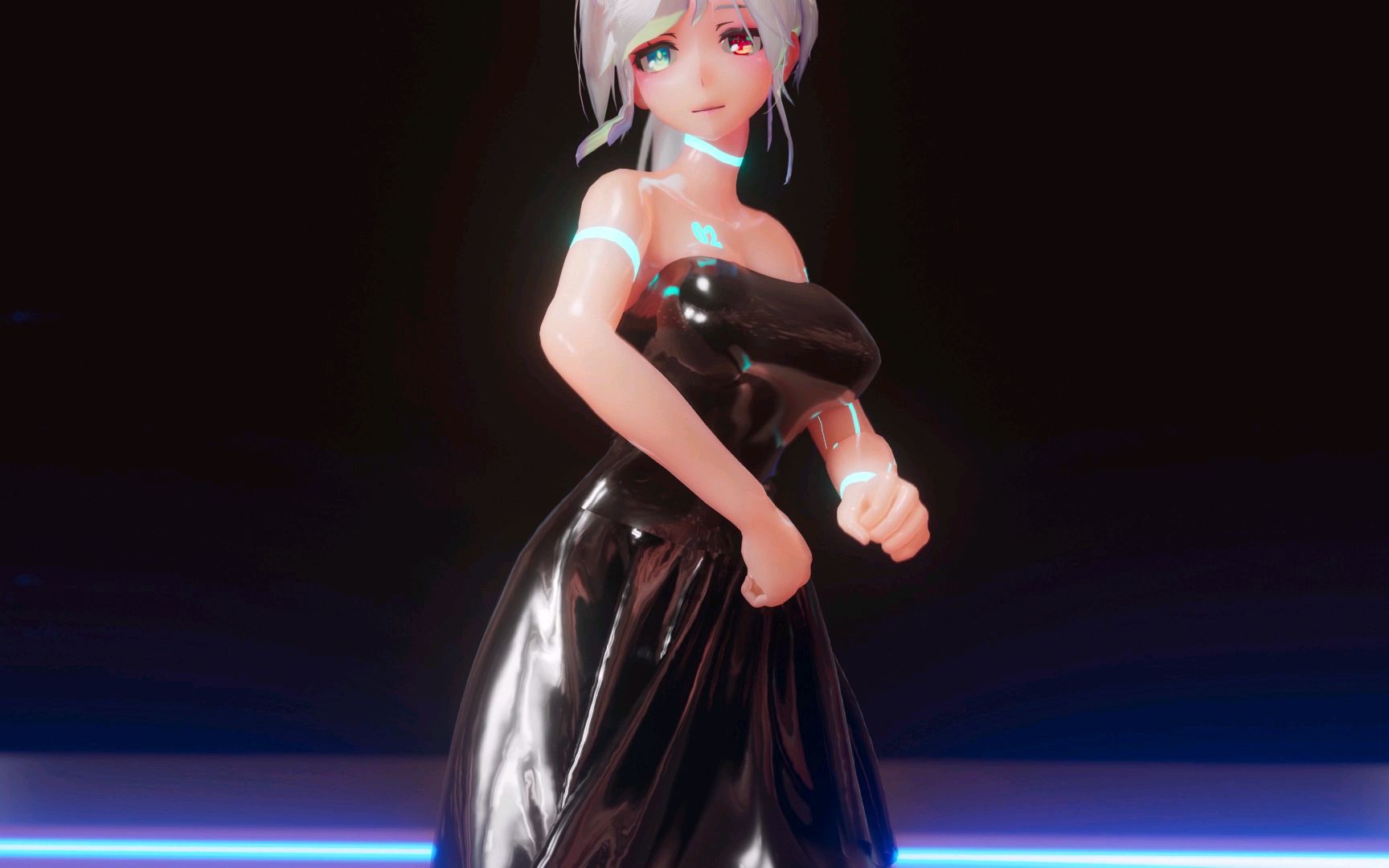 【弱音/布料mmd】炫光弱音