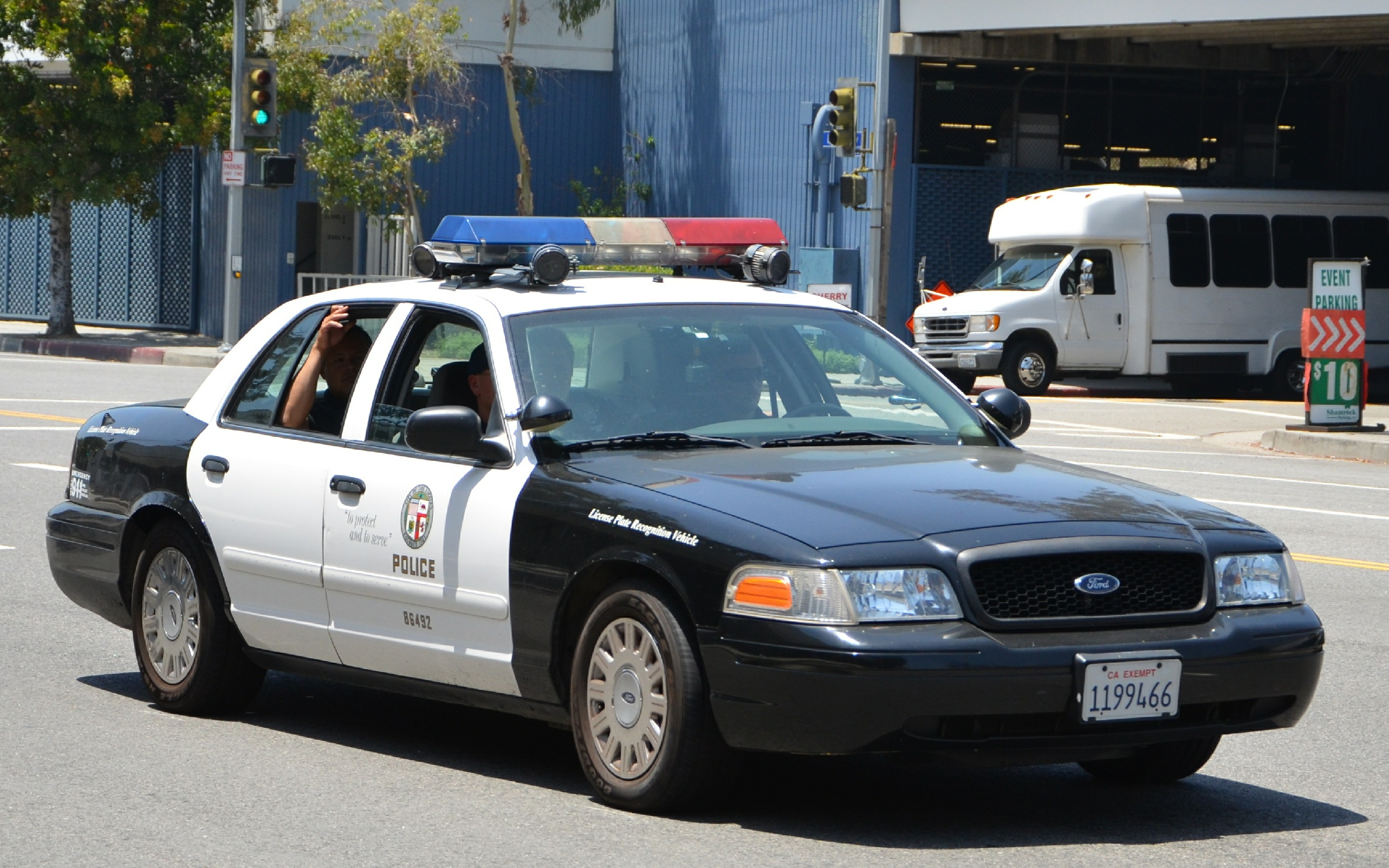 lapd福特维多利亚皇冠紧急车辆