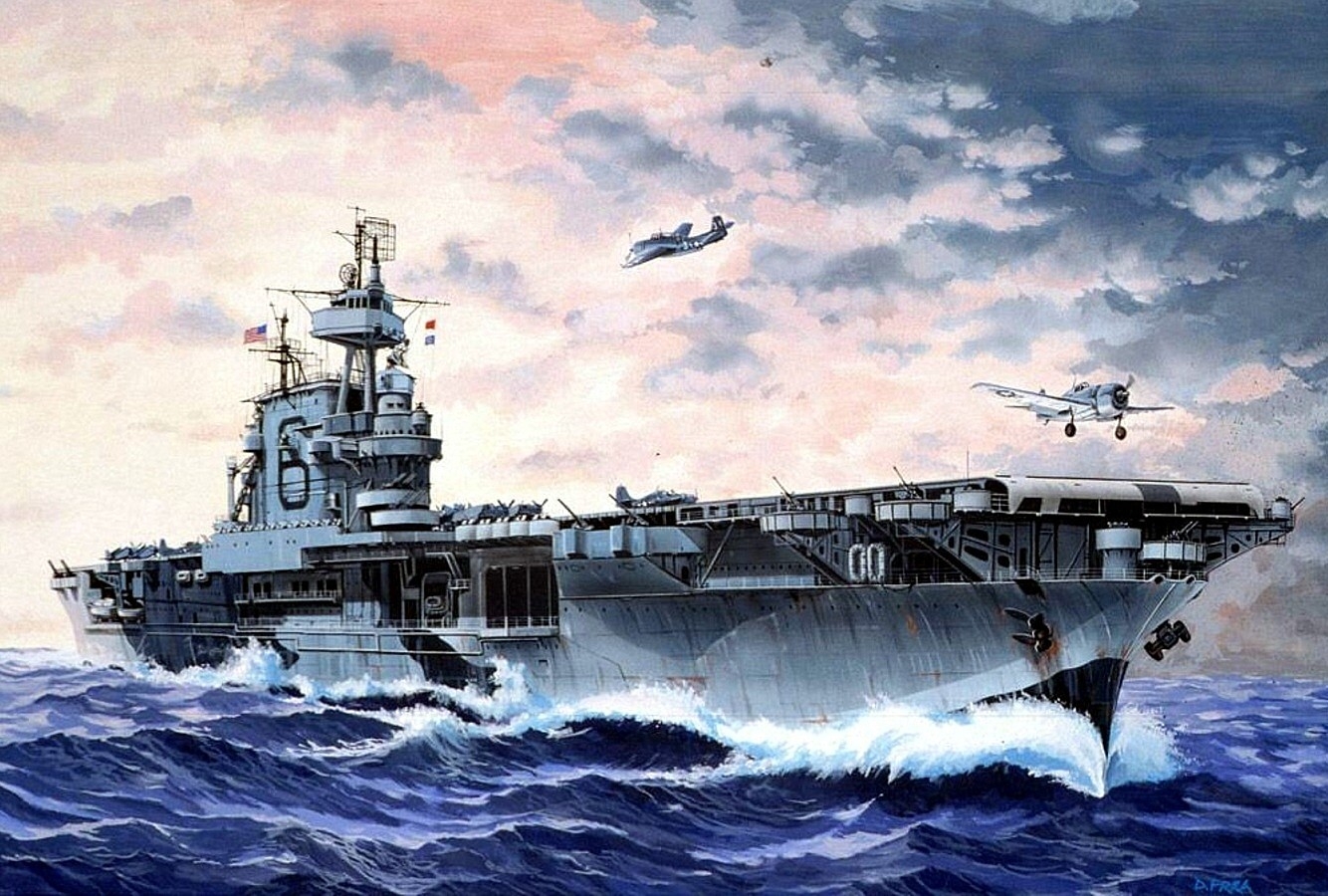 二战航空母舰彩绘收录
