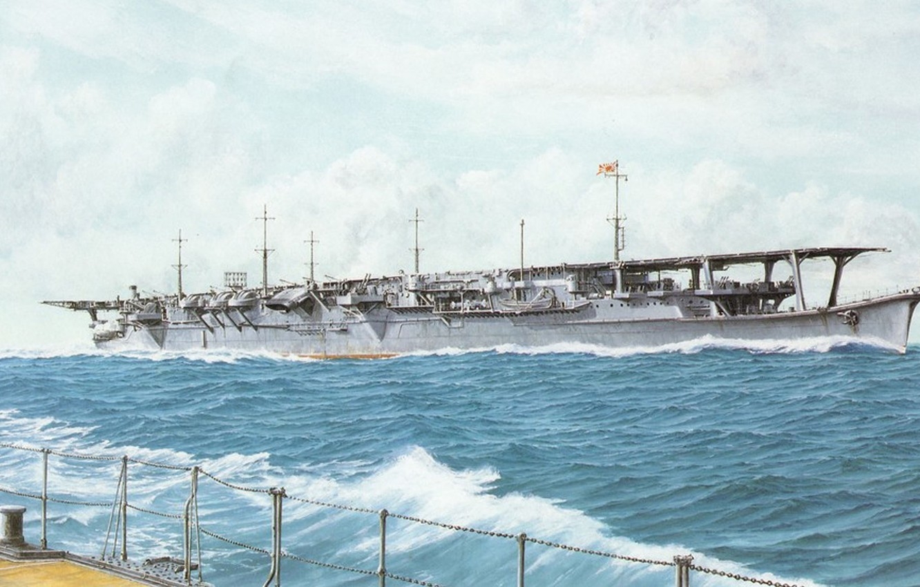 二战航空母舰彩绘收录