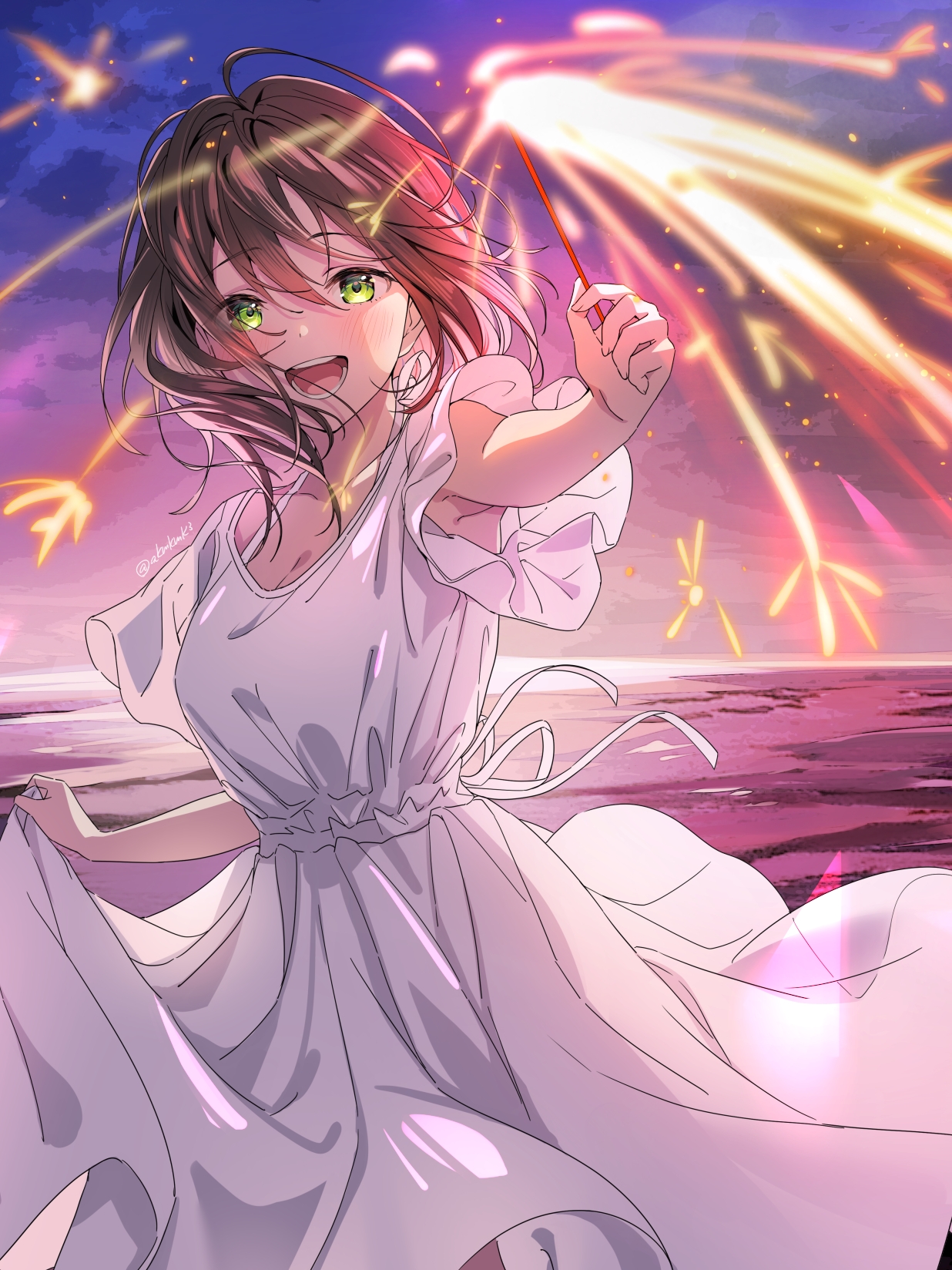 p站每日榜★动漫美图推荐★第389期(niko niko～&国际友好手势)