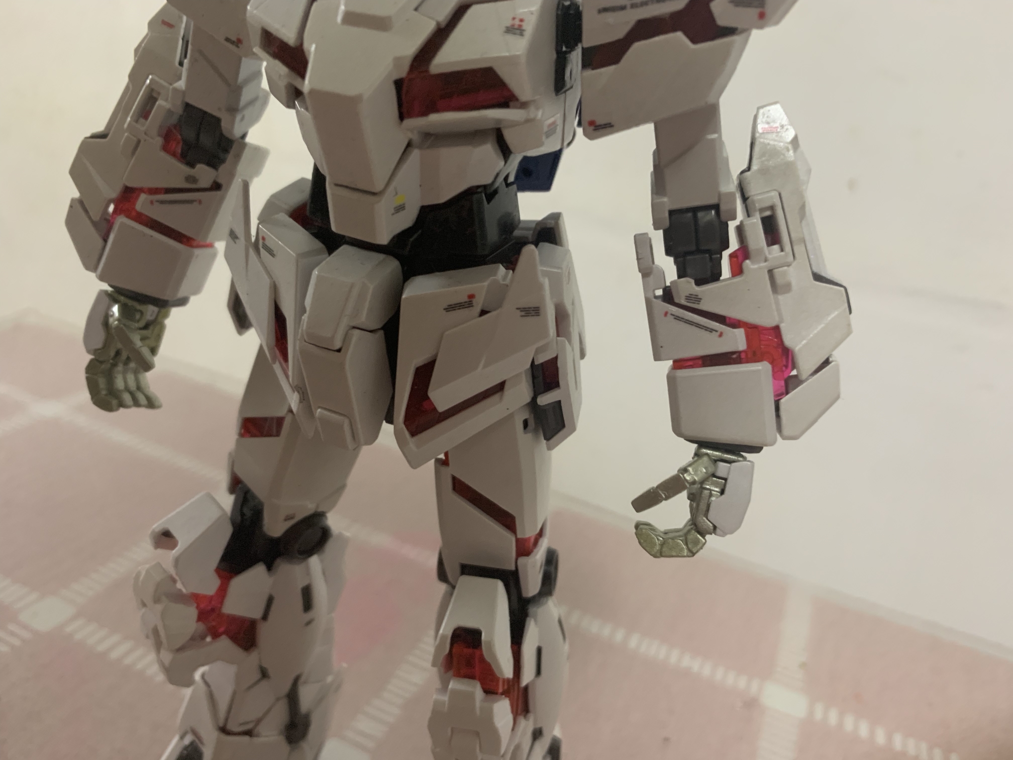 国产高达模型大班ova独角兽加灯