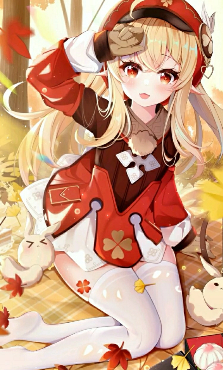 原神可莉今日份壁纸