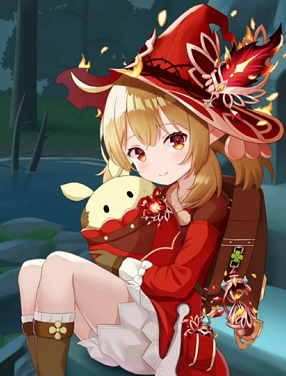 原神可莉今日份壁纸