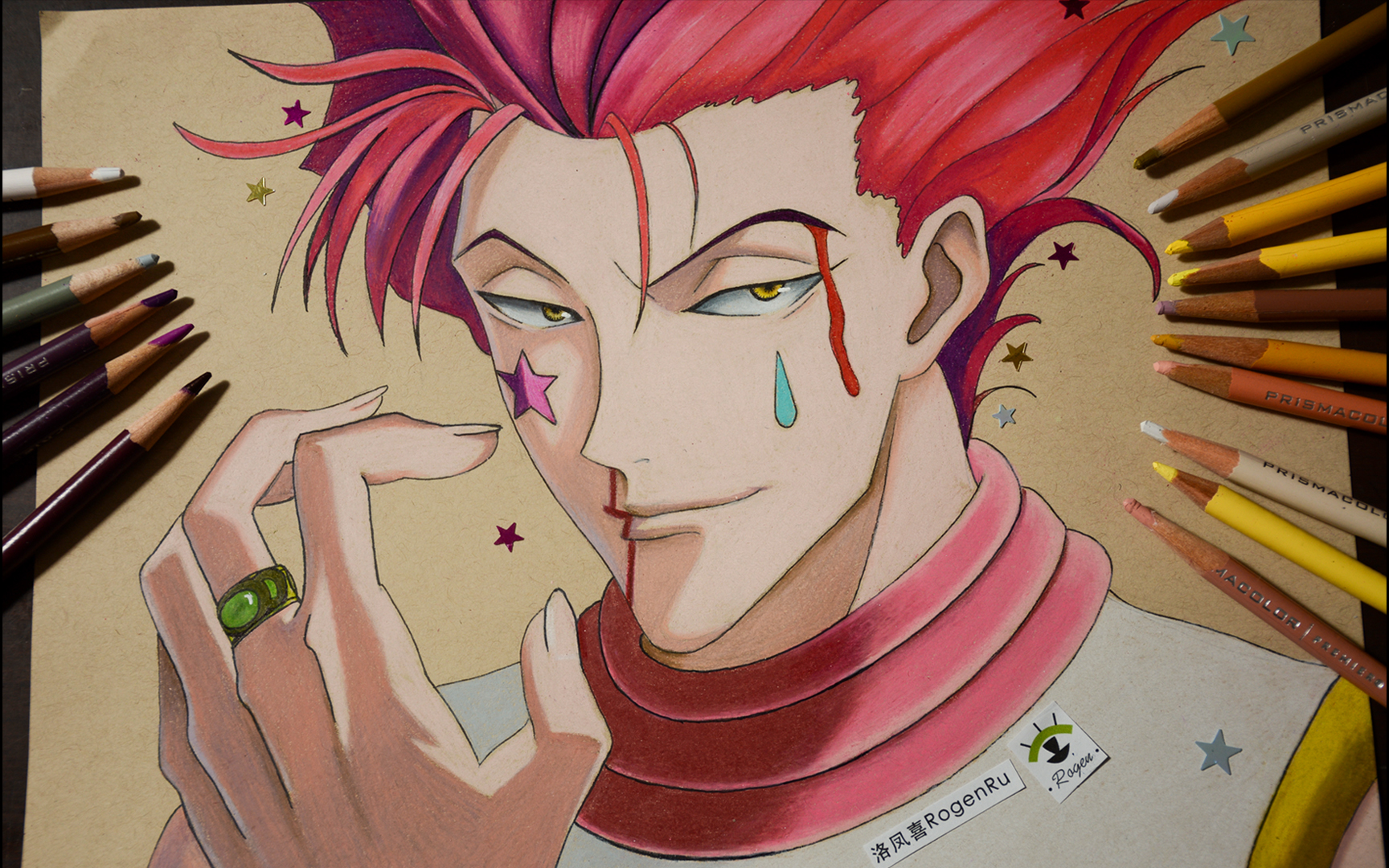 三美担当西索老果农画完了各位可以点赞评论了