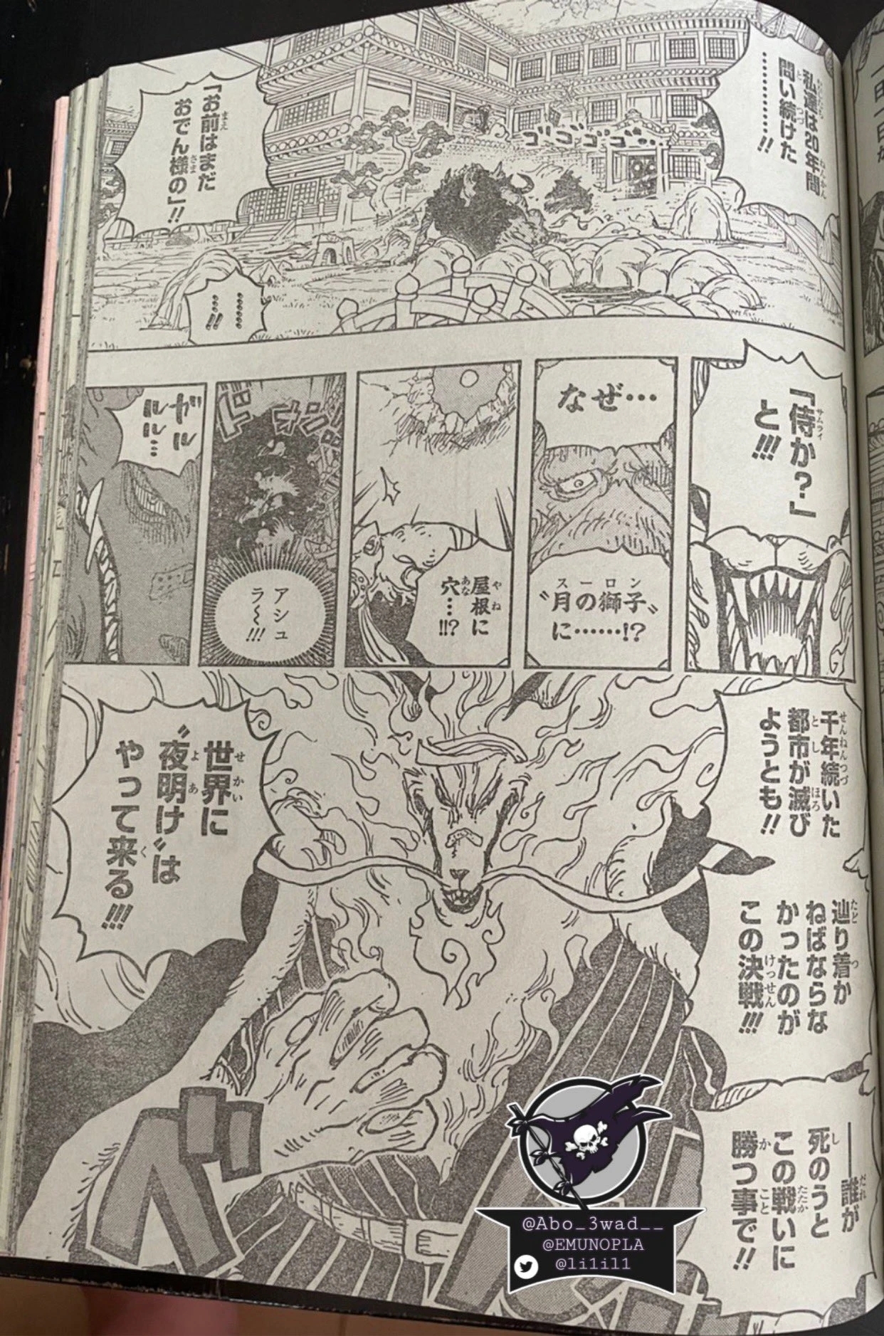 海贼王漫画1023话情报