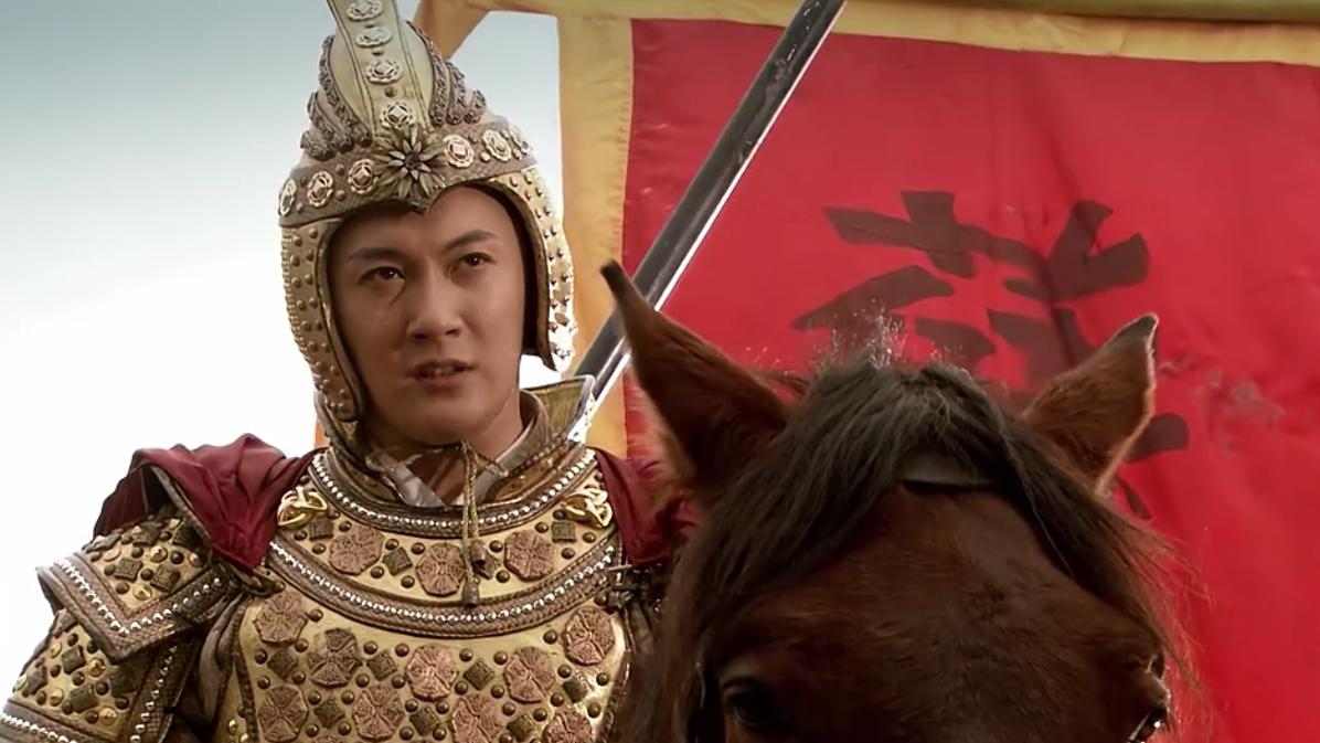 薛丁山: 樊公子偷袭薛丁山, 不料薛丁山的枪法登峰造极, 揍翻对方