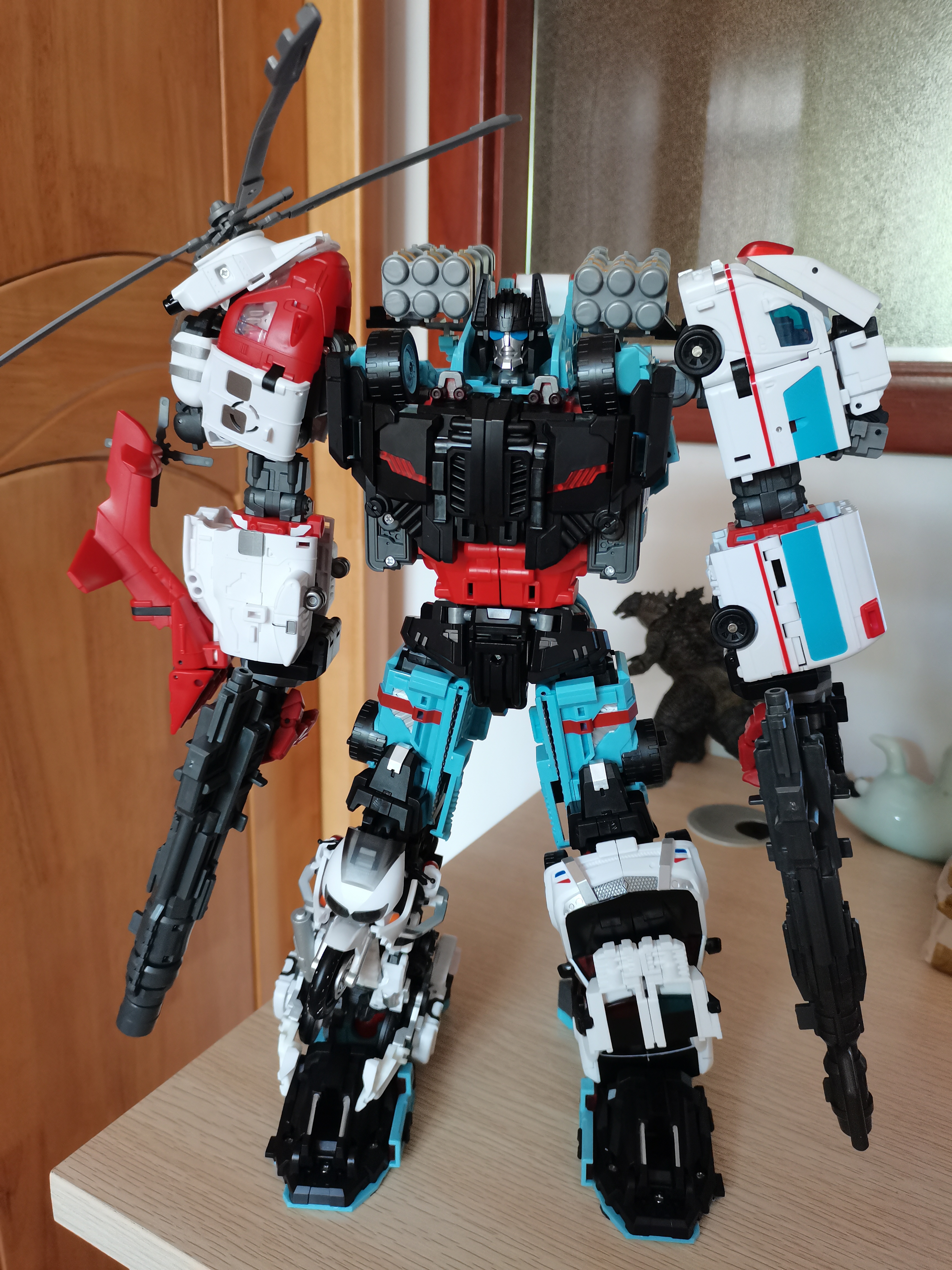 变形金刚玩具之型模守护神礼盒装