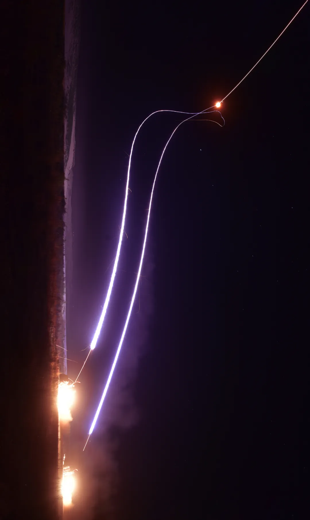 今晚的绝美"烟花",来自中国空军地空导弹兵