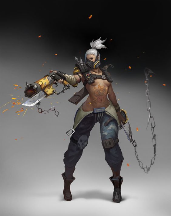 【gift图集】vol7-ow—如果路霸是妹子,你会爱她吗?