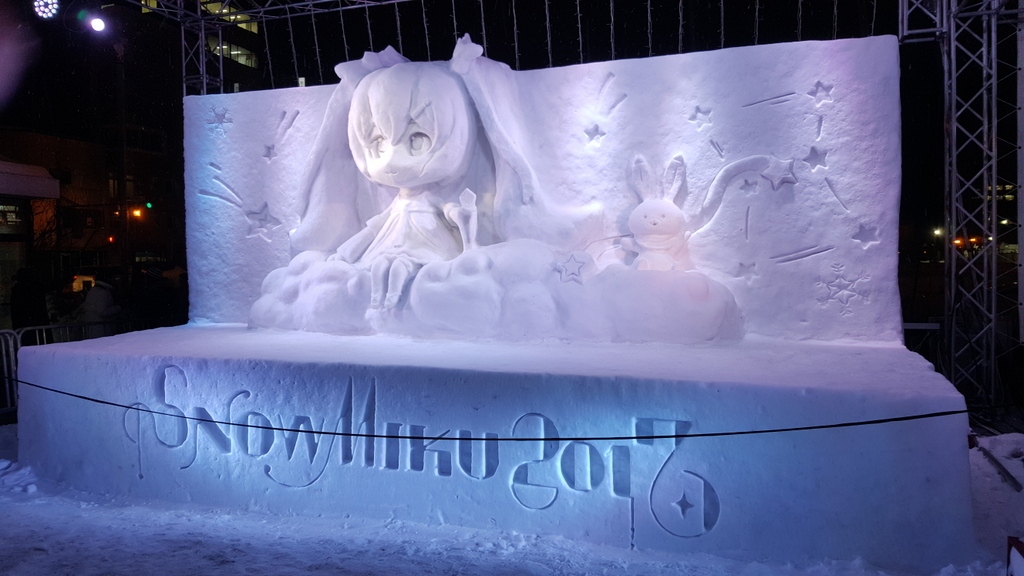 札幌雪初音展snowmiku2017多图