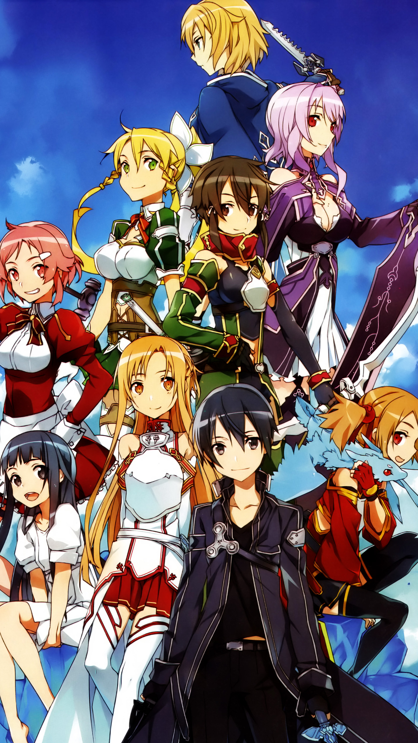 手机壁纸刀剑神域