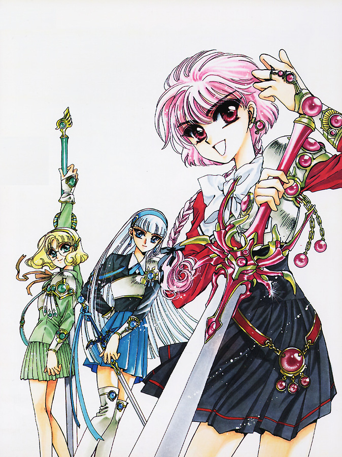 画集魔法骑士原画集magicknightrayearth1998