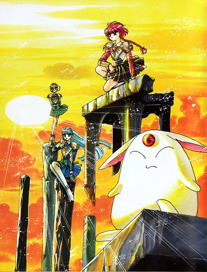 画集魔法骑士原画集magicknightrayearth1998
