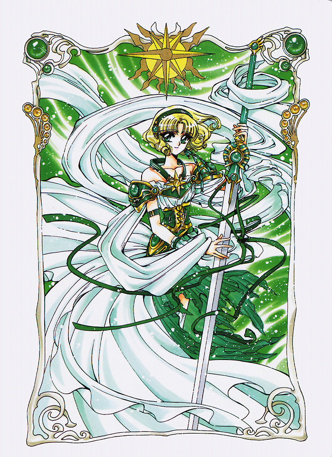 画集魔法骑士原画集magicknightrayearth1998