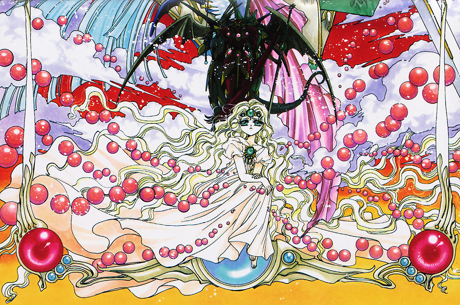 画集魔法骑士原画集magicknightrayearth1998