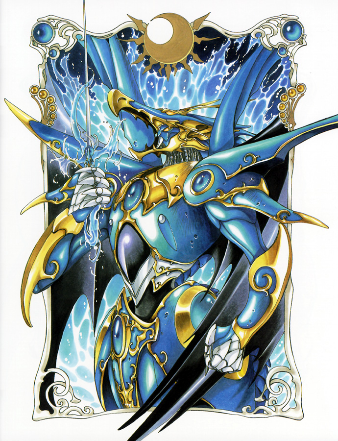 画集魔法骑士原画集magicknightrayearth1998