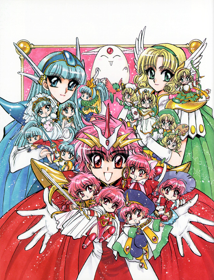 画集魔法骑士原画集magicknightrayearth1998