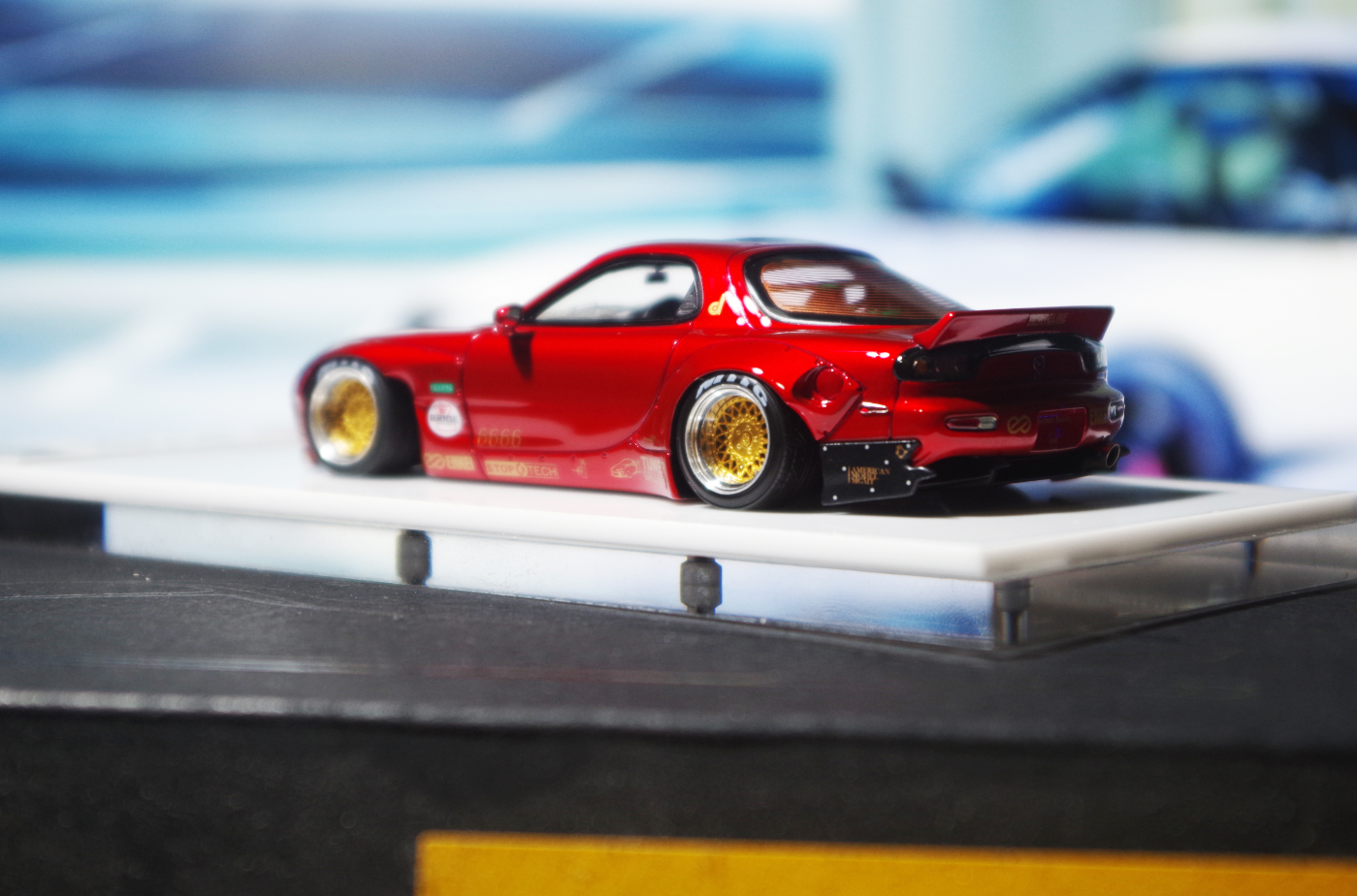 转子不死 马自达 rx-7 fd3s 火箭兔改装版本